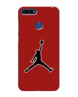 Чехол для Huawei Honor 7A Pro с картинкой «Jordan Red Back»
