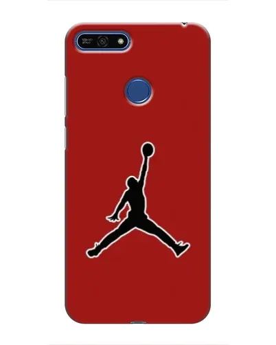 Чехол для Huawei Honor 7A Pro с картинкой «Jordan Red Back»