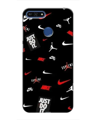 Чехол для Huawei Honor 7A Pro с картинкой «Nike Mix Pattern»