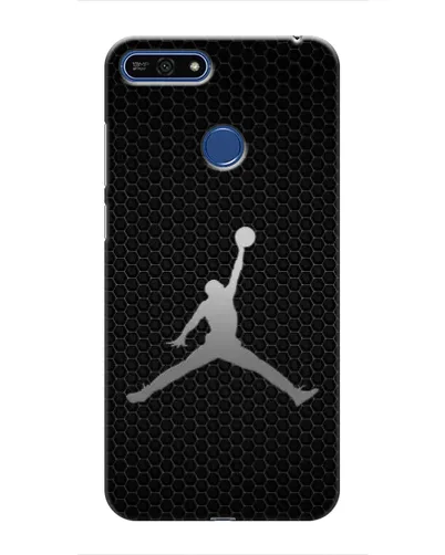 Чехол для Huawei Honor 7A Pro с картинкой «Jordan Dark Carbon»