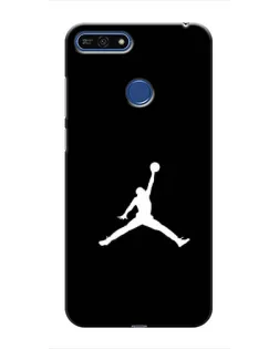 Чехол для Huawei Honor 7A Pro с картинкой «Jordan Silhouette»