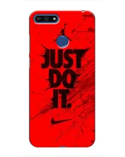 Чехол для Huawei Honor 7A Pro с картинкой «Nike Just Do It»