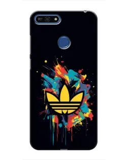 Чехол для Huawei Honor 7A Pro с картинкой «Adidas Splash»