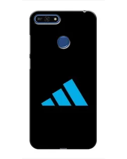 Чехол для Huawei Honor 7A Pro с картинкой «Adidas Cyan Logo»