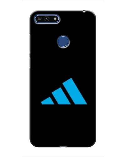 Чехол для Huawei Honor 7A Pro с картинкой «Adidas Cyan Logo»