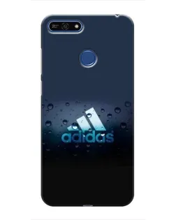 Чехол для Huawei Honor 7A Pro с картинкой «Adidas Water Drops»