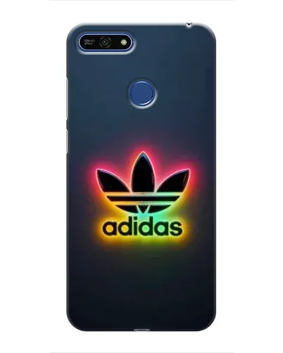Чехол для Huawei Honor 7A Pro с картинкой «Неоновый Adidas»