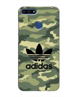 Чехол для Huawei Honor 7A Pro с картинкой «Милитари стиль Adidas»