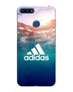 Чехол для Huawei Honor 7A Pro с картинкой «Океанская глубина адидас»
