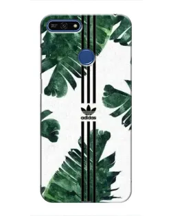 Чехол для Huawei Honor 7A Pro с картинкой «Пальмовые листья адидас»