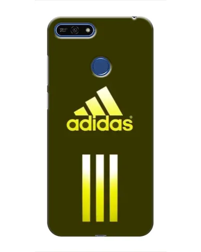 Чехол для Huawei Honor 7A Pro с картинкой «Оливковый градиент Adidas»