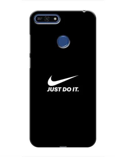 Чехол для Huawei Honor 7A Pro с картинкой «Минимализм от Nike»