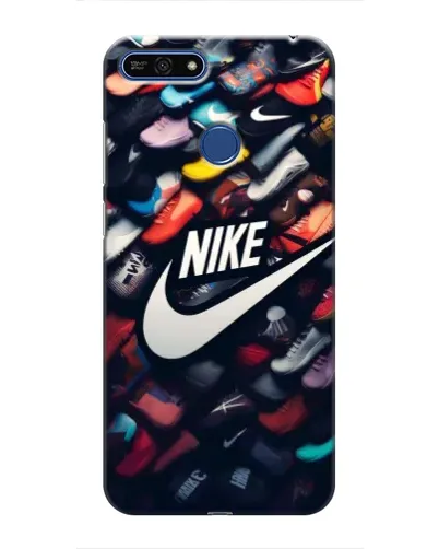 Чехол для Huawei Honor 7A Pro с картинкой «Коллекция кроссовок Nike»