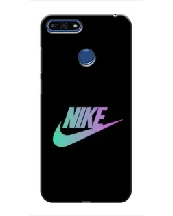 Чехол для Huawei Honor 7A Pro с картинкой «Nike — городская ночь»