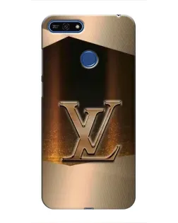 Чехол для Huawei Honor 7A Pro с картинкой «LV — золотое сияние»