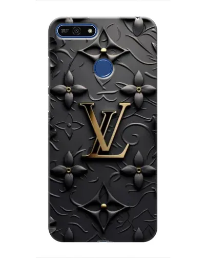 Чехол для Huawei Honor 7A Pro с картинкой «Кожаная текстура LV»