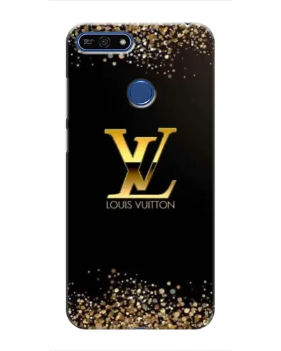 Чехол для Huawei Honor 7A Pro с картинкой «LV — золотые искры»