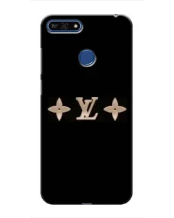 Чехол для Huawei Honor 7A Pro с картинкой «Louis Vuitton — минимализм»