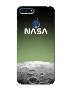 Чехол для Huawei Honor 7A Pro с картинкой «NASA — лунный градиент»