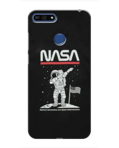 Чехол для Huawei Honor 7A Pro с картинкой «NASA — шагаем по Луне» Чехол для Huawei Honor 7A Pro с картинкой «NASA — шагаем по Луне»