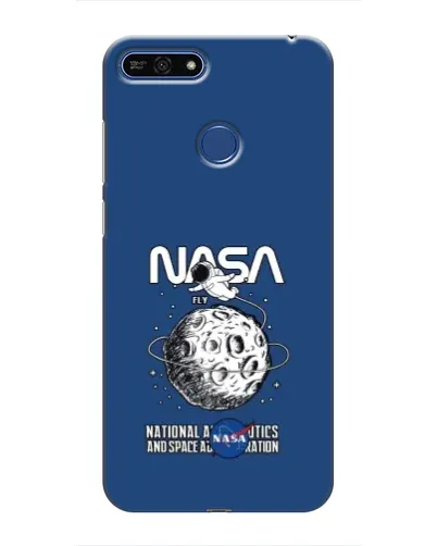 Чехол для Huawei Honor 7A Pro с картинкой «NASA — лунная миссия» Чехол для Huawei Honor 7A Pro с картинкой «NASA — лунная миссия»