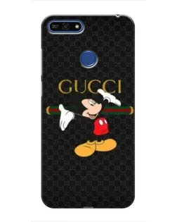 Чехол для Huawei Honor 7A Pro с картинкой «Микки Маус Gucci»