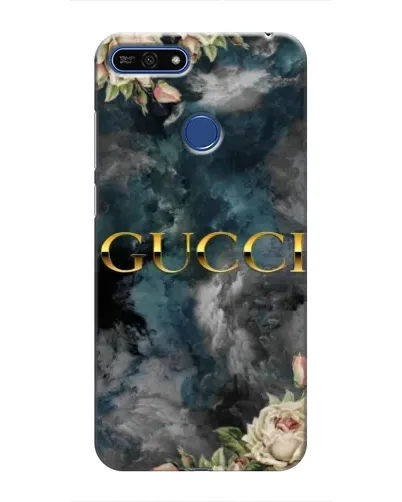 Чехол для Huawei Honor 7A Pro с картинкой «Абстрактные цветы Gucci» Чехол для Huawei Honor 7A Pro с картинкой «Абстрактные цветы Gucci»