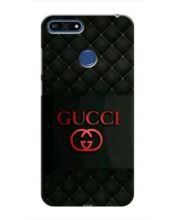 Чехол для Huawei Honor 7A Pro с картинкой «Gucci — стеганый черный»