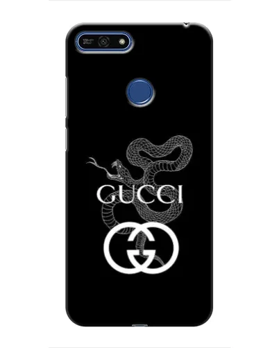 Чехол для Huawei Honor 7A Pro с картинкой «Gucci — серебряная змея» Чехол для Huawei Honor 7A Pro с картинкой «Gucci — серебряная змея»