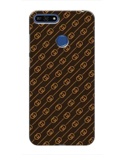 Чехол для Huawei Honor 7A Pro с картинкой «Gucci — золотые диагонали» Чехол для Huawei Honor 7A Pro с картинкой «Gucci — золотые диагонали»