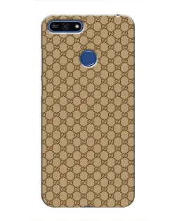 Чехол для Huawei Honor 7A Pro с картинкой «Gucci — классический беж»