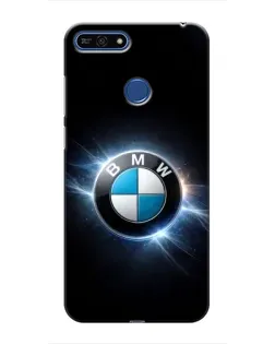 Чехол для Huawei Honor 7A Pro с картинкой «BMW — неоновое сияние» Чехол для Huawei Honor 7A Pro с картинкой «BMW — неоновое сияние»
