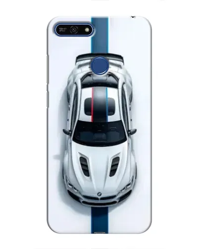 Чехол для Huawei Honor 7A Pro с картинкой «Вид сверху — BMW M»