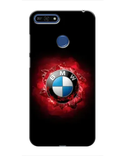 Чехол для Huawei Honor 7A Pro с картинкой «Логотип BMW — вспышка»