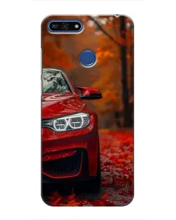 Чехол для Huawei Honor 7A Pro с картинкой «Осенняя BMW M4»