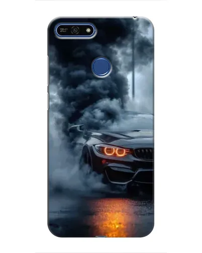 Чехол для Huawei Honor 7A Pro с картинкой «BMW M-Power — абстракция» Чехол для Huawei Honor 7A Pro с картинкой «BMW M-Power — абстракция»