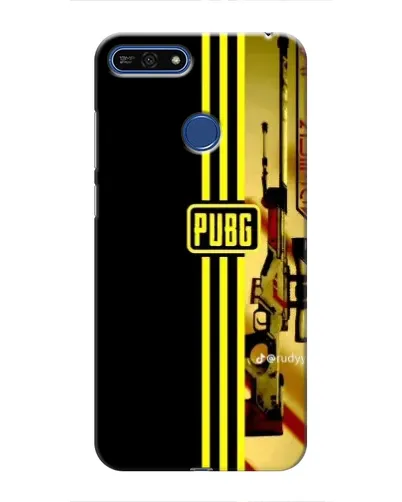 Чехол для Huawei Honor 7A Pro с картинкой «PUBG — камуфляжный шлем»