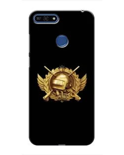 Чехол для Huawei Honor 7A Pro с картинкой «PUBG — оранжевый градиент» Чехол для Huawei Honor 7A Pro с картинкой «PUBG — оранжевый градиент»