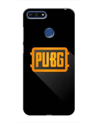 Чехол для Huawei Honor 7A Pro с картинкой «PUBG — рамка лого»
