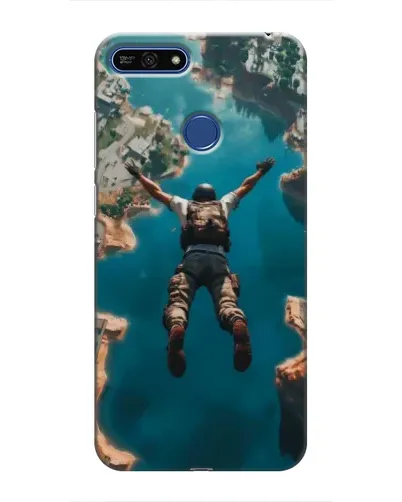 Чехол для Huawei Honor 7A Pro с картинкой «PUBG — свободное падение»