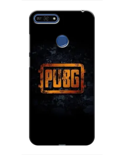 Чехол для Huawei Honor 7A Pro с картинкой «PUBG — золотой логотип»