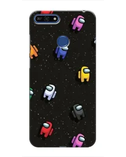 Чехол для Huawei Honor 7A Pro с картинкой «Космический паттерн Among Us» Чехол для Huawei Honor 7A Pro с картинкой «Космический паттерн Among Us»