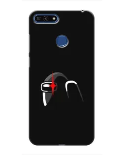 Чехол для Huawei Honor 7A Pro с картинкой «Among Us шлем» Чехол для Huawei Honor 7A Pro с картинкой «Among Us шлем»