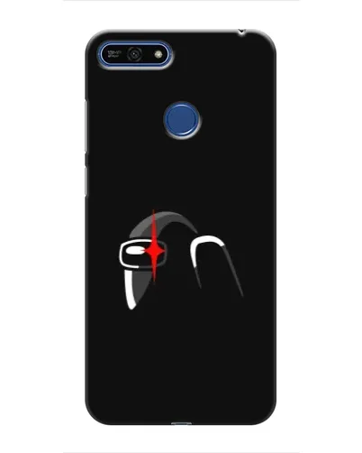 Чехол для Huawei Honor 7A Pro с картинкой «Among Us шлем»