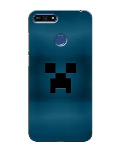 Чехол для Huawei Honor 7A Pro с картинкой «Крипер текстура»