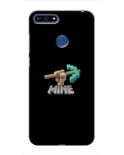 Чехол для Huawei Honor 7A Pro с картинкой «Алмазная кирка»