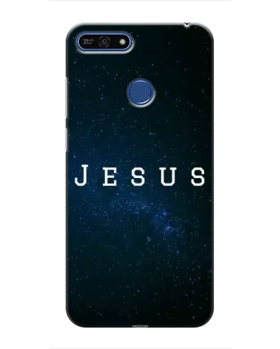 Чехол для Huawei Honor 7A Pro с картинкой «Звездное небо Jesus»