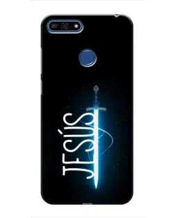 Чехол для Huawei Honor 7A Pro с картинкой «Меч Духа Jesus»