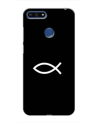 Чехол для Huawei Honor 7A Pro с картинкой «Символ рыбы Jesus» Чехол для Huawei Honor 7A Pro с картинкой «Символ рыбы Jesus»