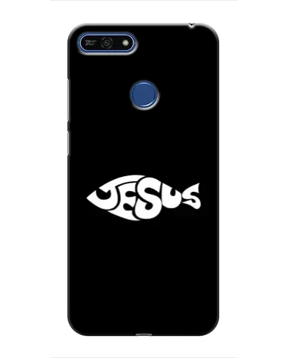 Чехол для Huawei Honor 7A Pro с картинкой «Рыба Jesus» Чехол для Huawei Honor 7A Pro с картинкой «Рыба Jesus»